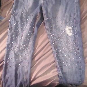 Custom pull and bear jeans